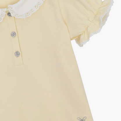 T-Shirt mit Puffärmeln Marianne Top Lemonade