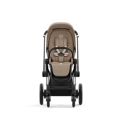 Kinderwagen Set CYBEX e-Priam Platinum Chrome Black