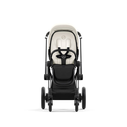 Kinderwagen Set CYBEX e-Priam Platinum Chrome Black