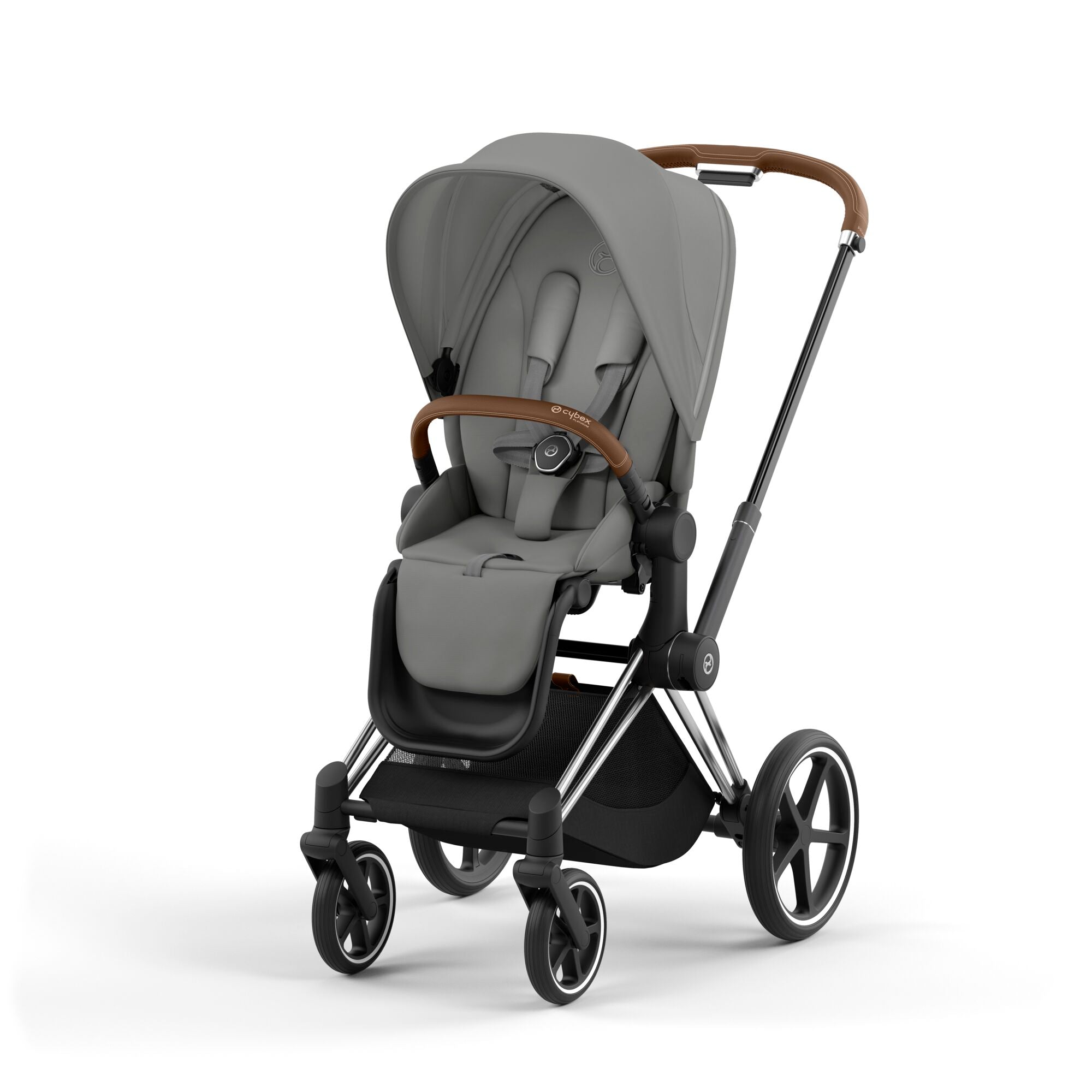 Kombikinderwagen CYBEX Platinum Priam Chrome Brown