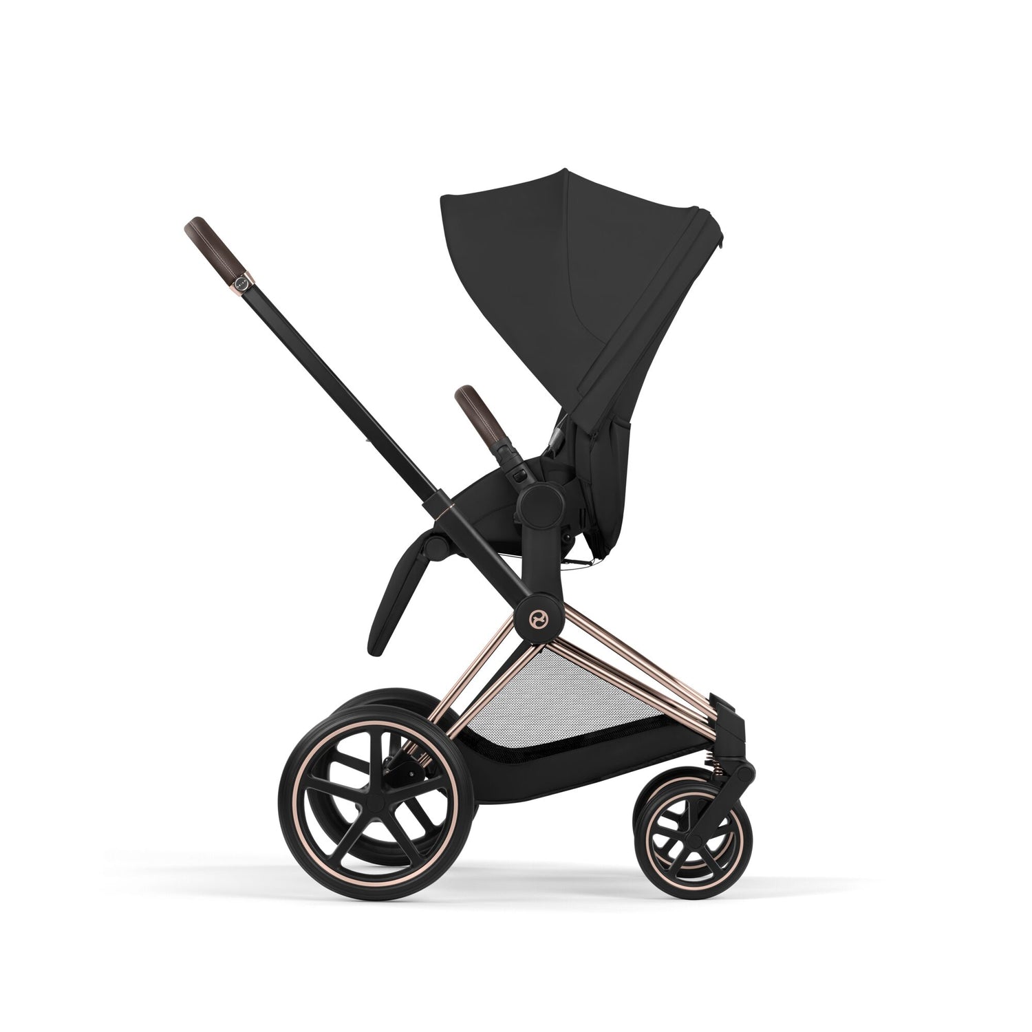 Cybex PRIAM COMFORT Kombi-Kinderwagen rosegold / sepia black