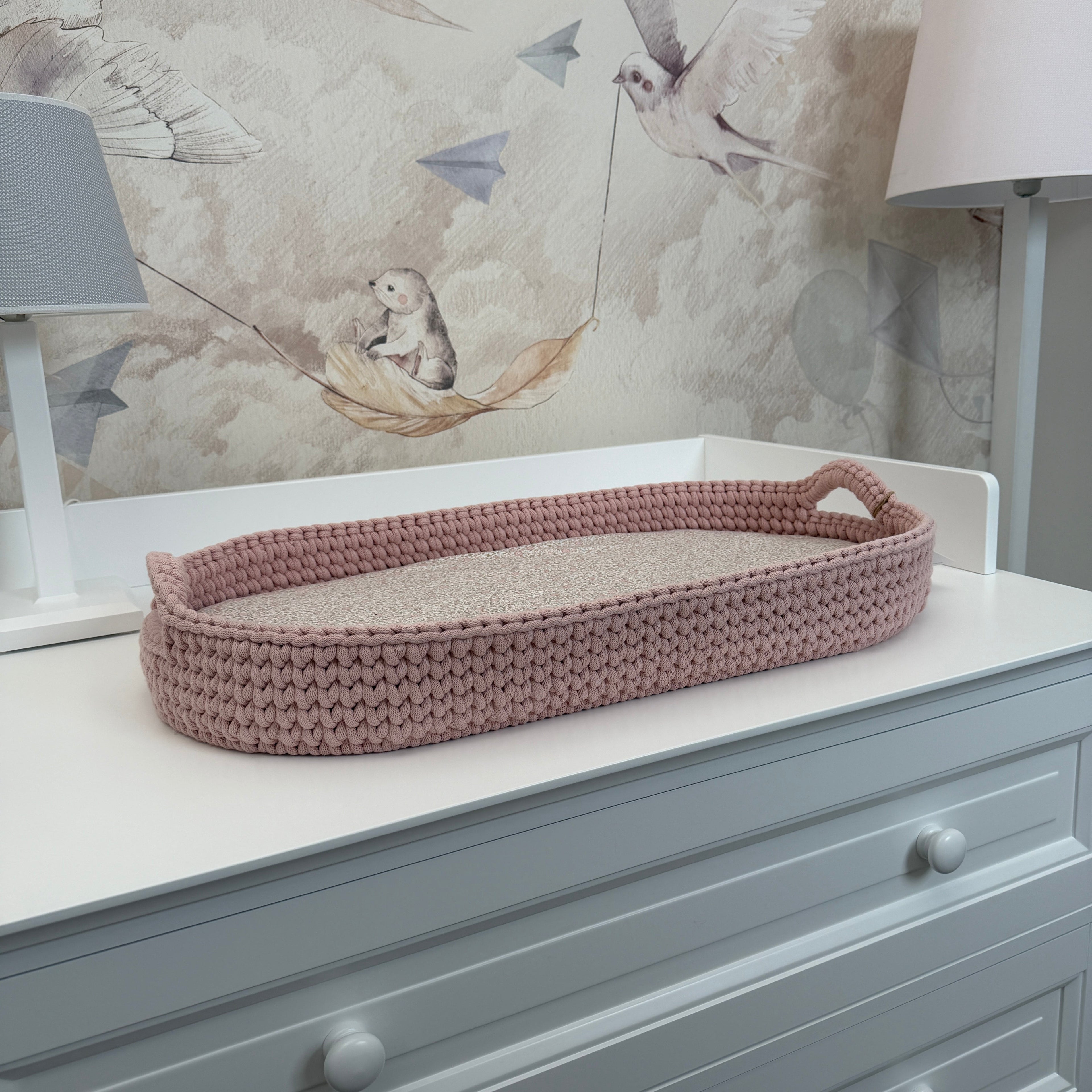 Geflochtener Wickelkorb