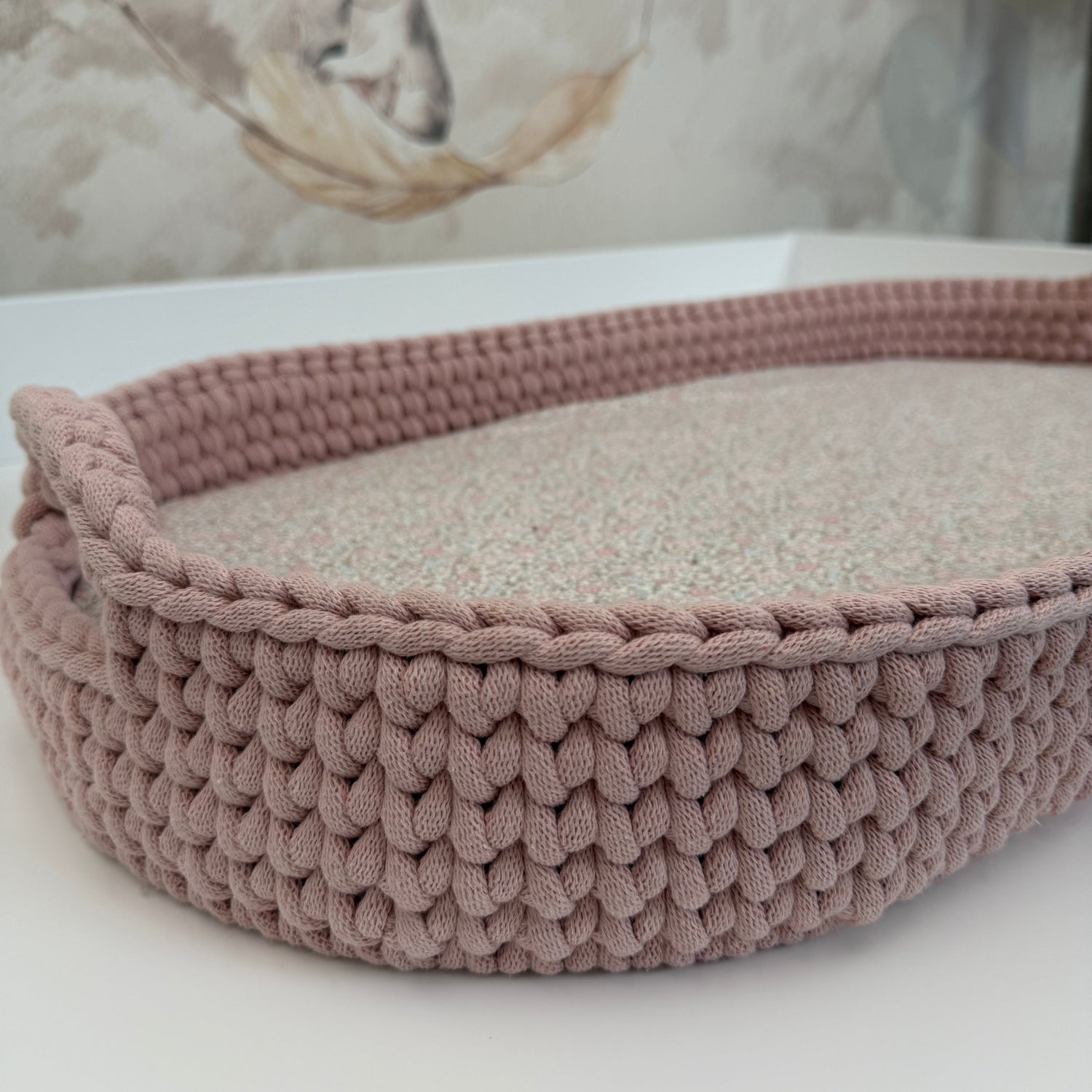 Geflochtener Wickelkorb