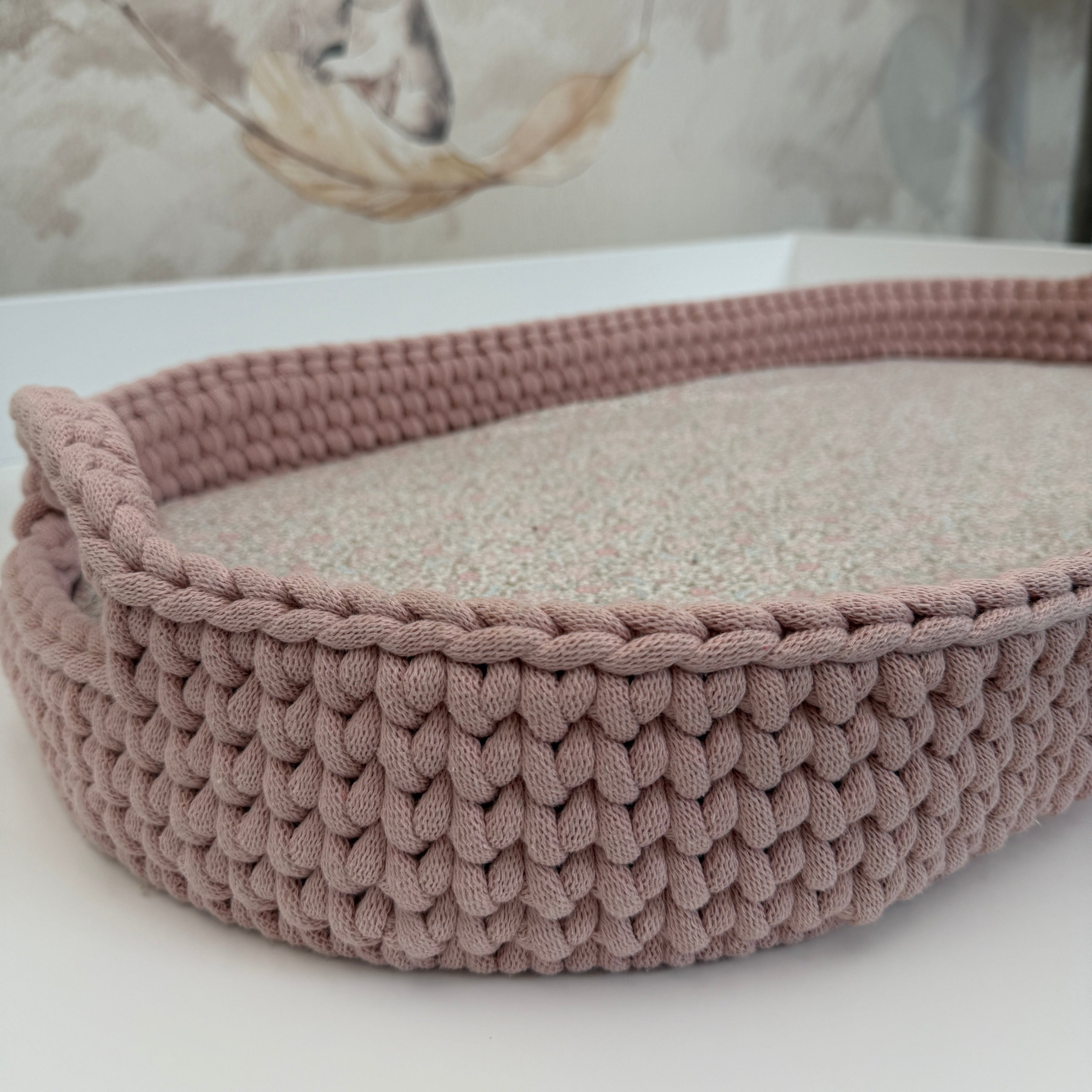 Geflochtener Wickelkorb