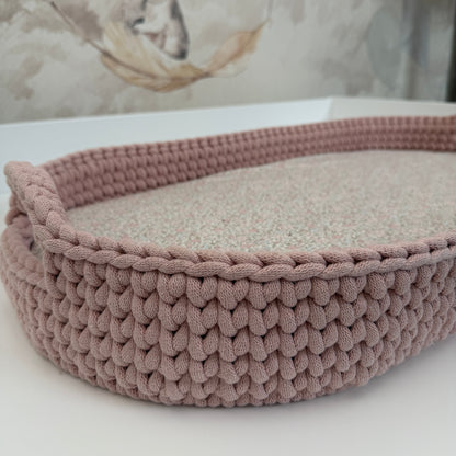 Geflochtener Wickelkorb