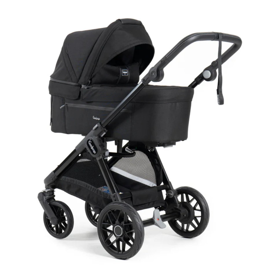 Kinderwagen SENTO FLAT+ Urban Black EMMALJUNGA im Set mit Sportsitz | Kinderwagen kaufen 1010 Wien 