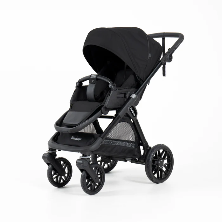 Kinderwagen SENTO FLAT+ Urban Black EMMALJUNGA Sportsitz mit Sonnensegel | Kinderwagen kaufen 1010 Wien 