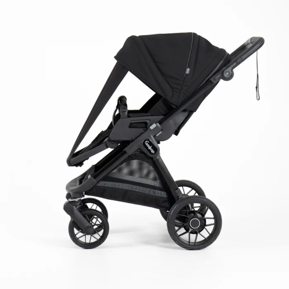 Kinderwagen SENTO FLAT+ Urban Black EMMALJUNGA Sportsitz mit Sonnensegel | Kinderwagen kaufen 1010 Wien 