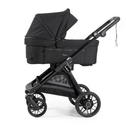 Kinderwagen SENTO FLAT+ Urban Black EMMALJUNGA im Set mit Sportsitz | Kinderwagen kaufen 1010 Wien 