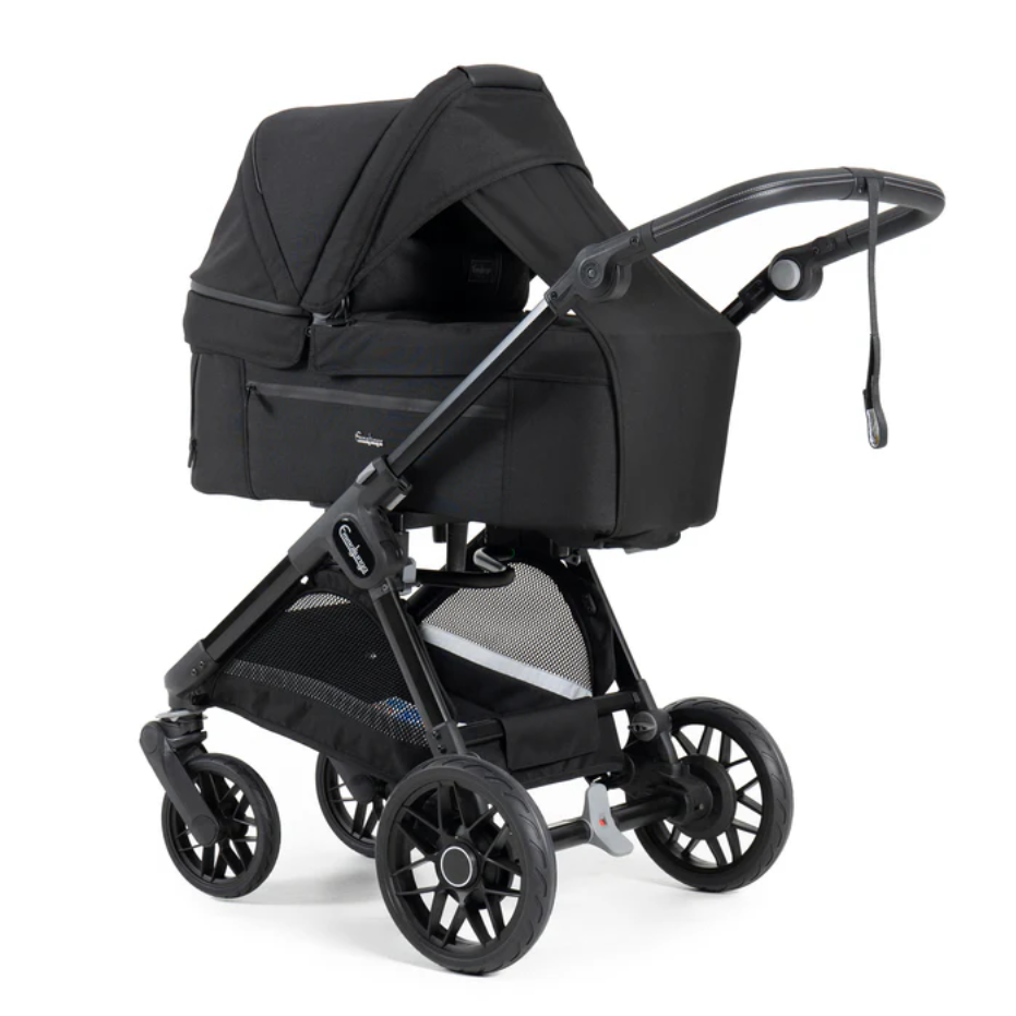 Kinderwagen SENTO FLAT+ Urban Black EMMALJUNGA mit Sonnensegel | Kinderwagen kaufen 1010 Wien 