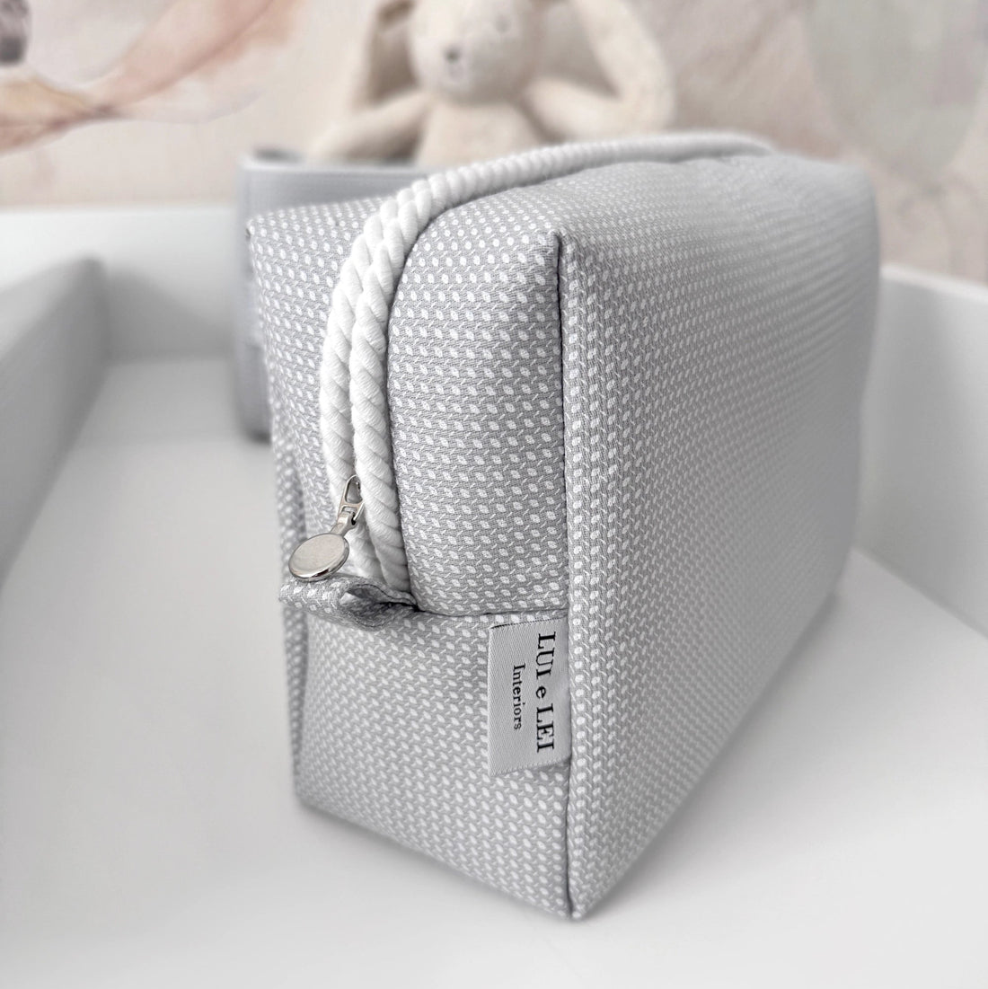 LUI e LEI Kosmetiktasche ELEGANCE Dreamy Grey