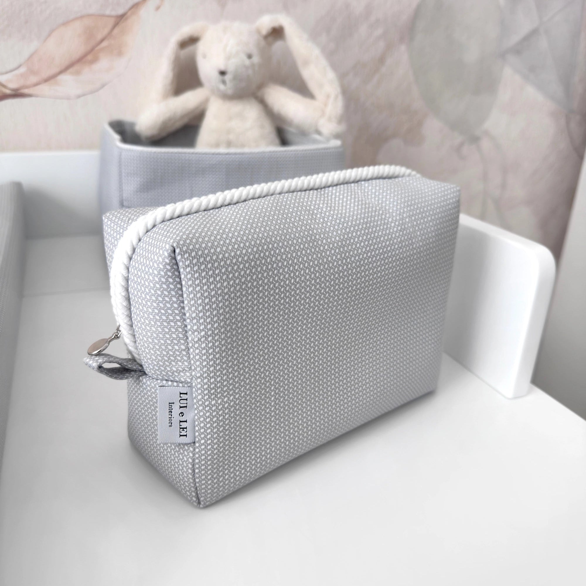 LUI e LEI Kosmetiktasche ELEGANCE Dreamy Grey