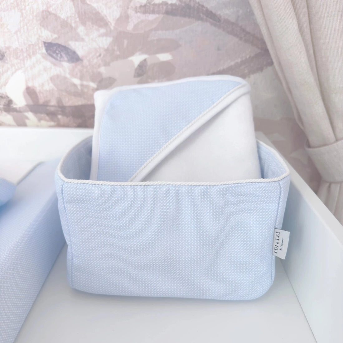 LUI e LEI Stoffkorb ELEGANCE Dreamy Blue