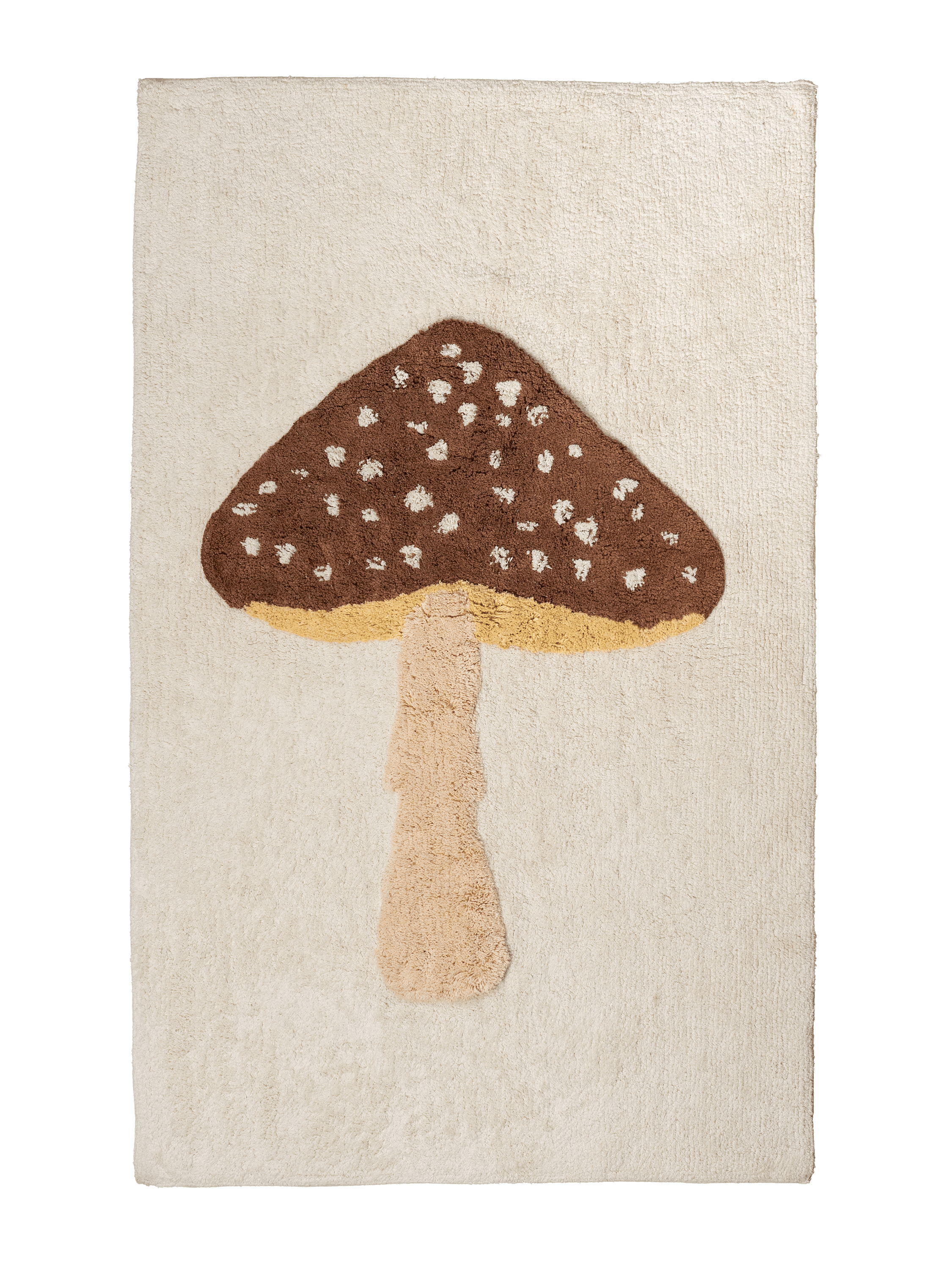 Teppich &quot;Mushroom&quot; aus Baumwolle