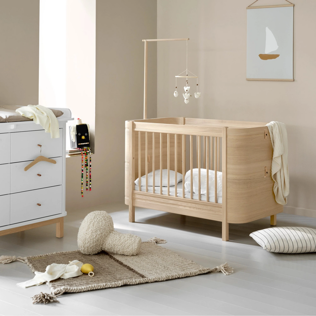 Oliver Furniture Wood Mini+ Babybett EICHE