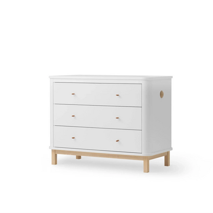 Oliver Furniture Wood Kommode WEISS / EICHE