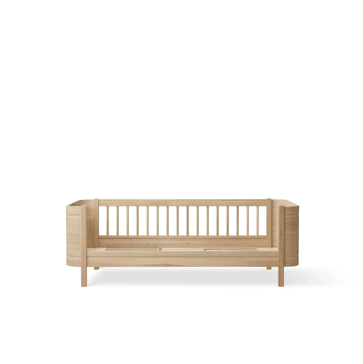 Oliver Furniture Wood Mini+ Babybett EICHE inkl. Umbauset für Juniorbett