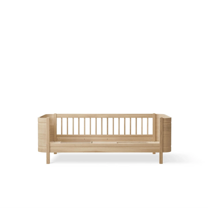 Oliver Furniture Wood Mini+ Babybett EICHE inkl. Umbauset für Juniorbett