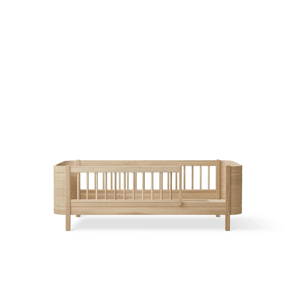 Oliver Furniture Wood Mini+ Babybett EICHE inkl. Umbauset für Juniorbett