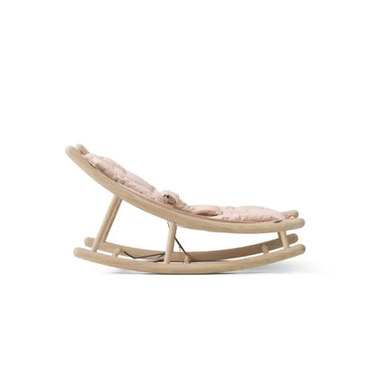Oliver Furniture Baby- &amp; Kleinkindwippe WOOD in EICHE / ROSA