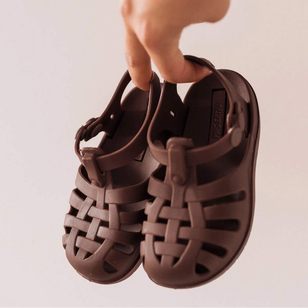 Kindersandale Floopers choco von Mrs. Ertha