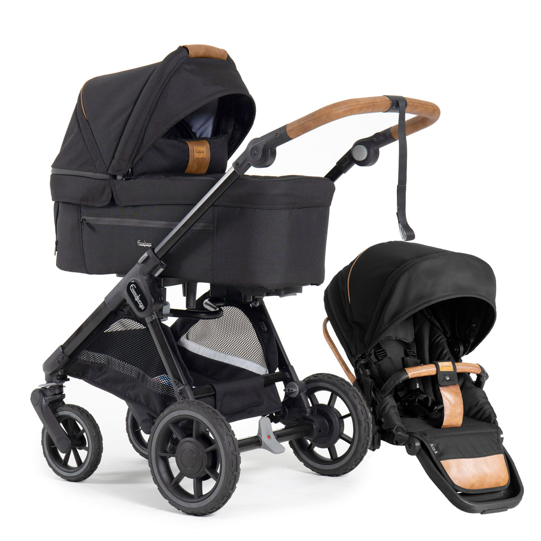 Kombi-Kinderwagen SENTO ERGO+ Outdoor Black