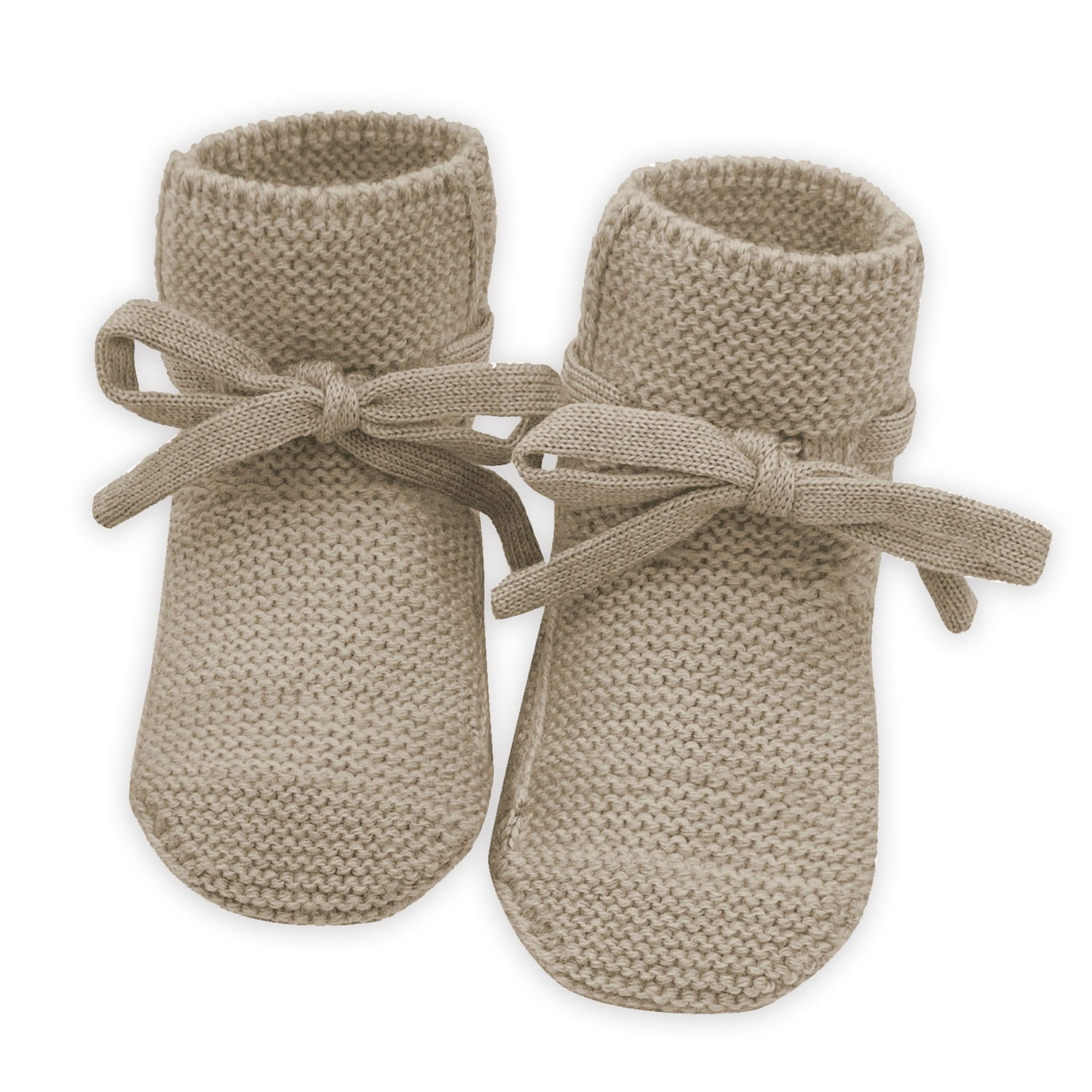 Lille Toni Babyschuhe Merinowolle sand