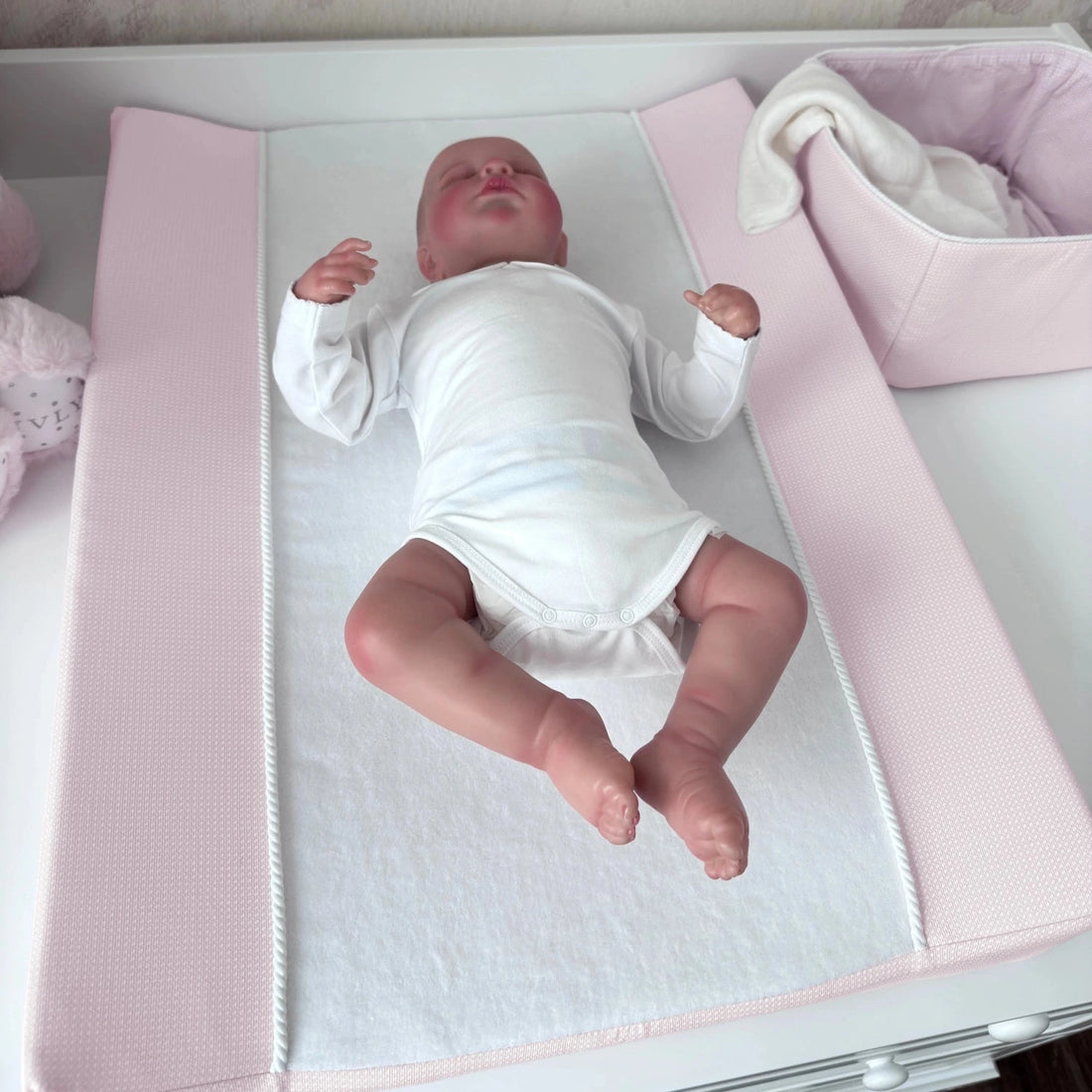 Wickelauflage ELEGANCE hypnotic rosa