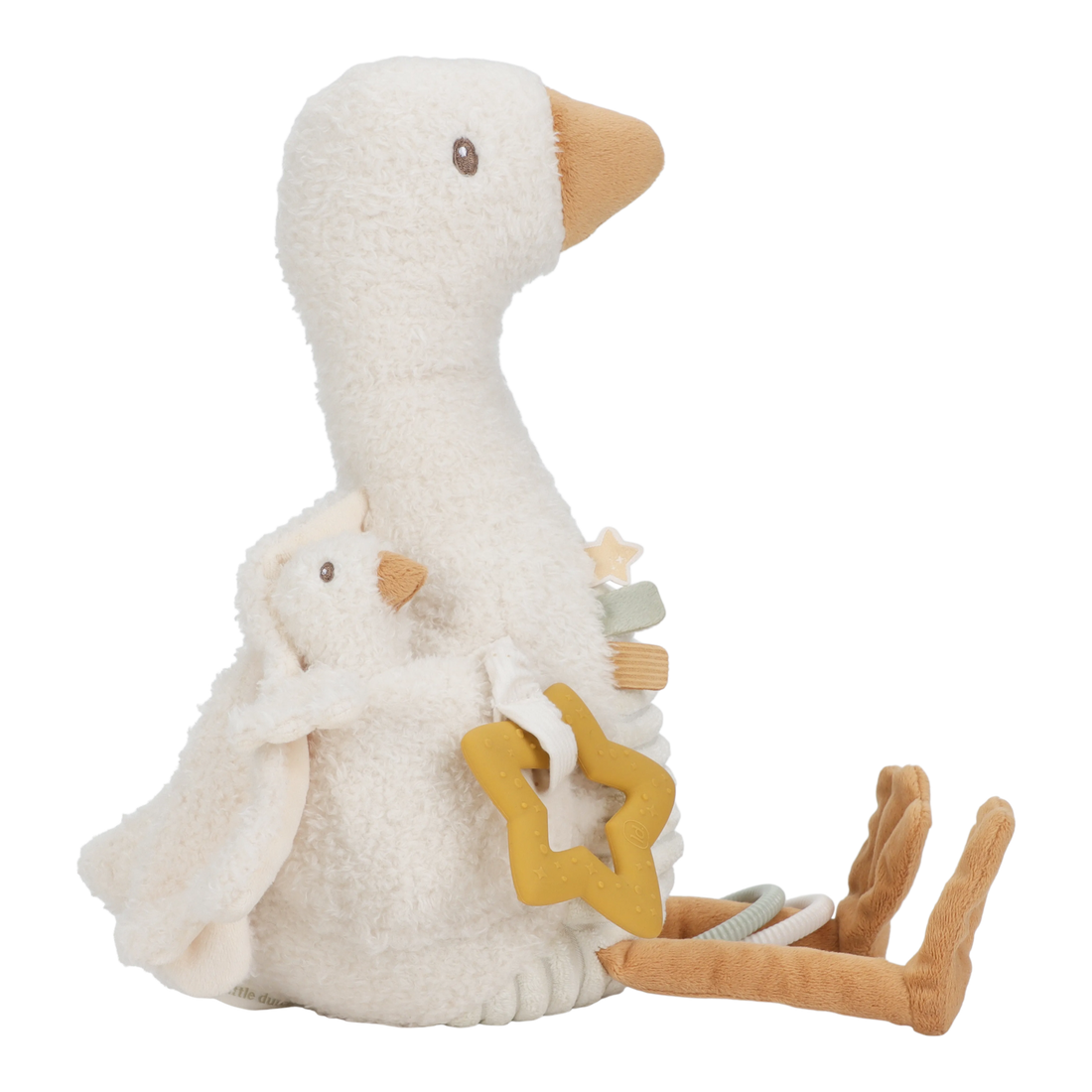 Aktivitäten Kuscheltier Gans &