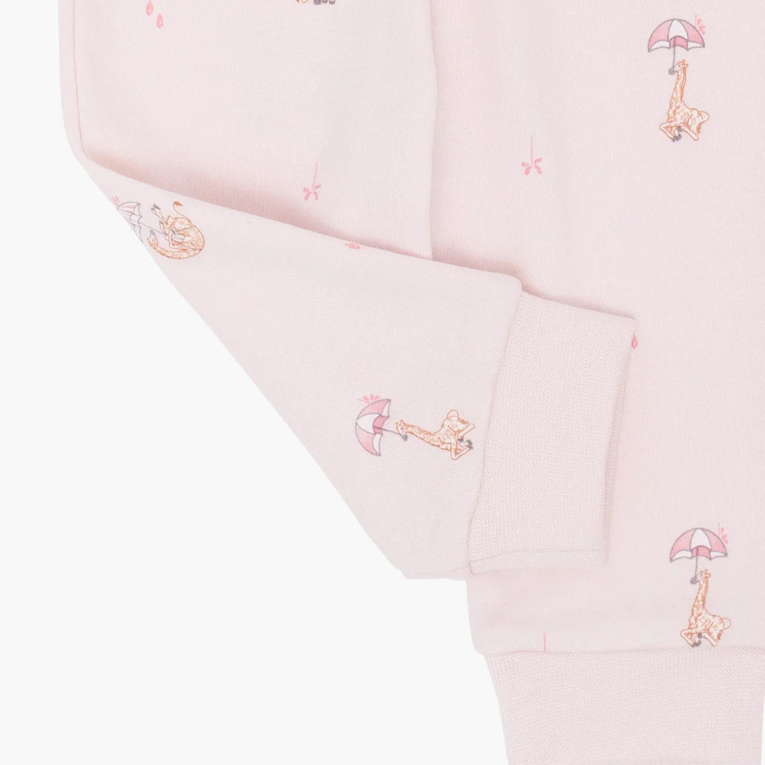 Baby Hose Giraffen rosa aus PIMA Baumwolle