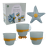 Little Dutch Badespielzeug Set Seestern blau
