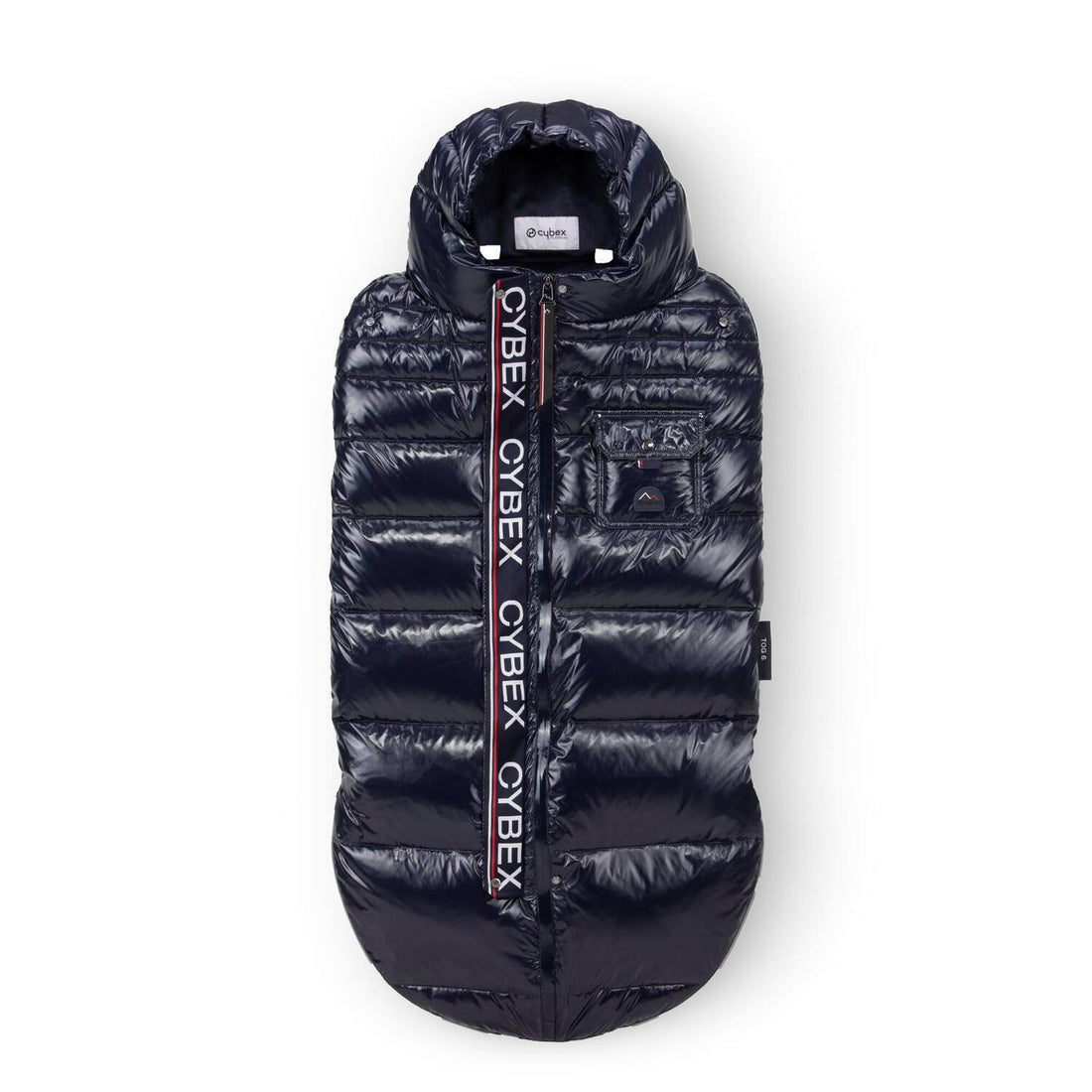 CYBEX Winter Fußsack Platinum mit Daunenfüllung dunkelblau