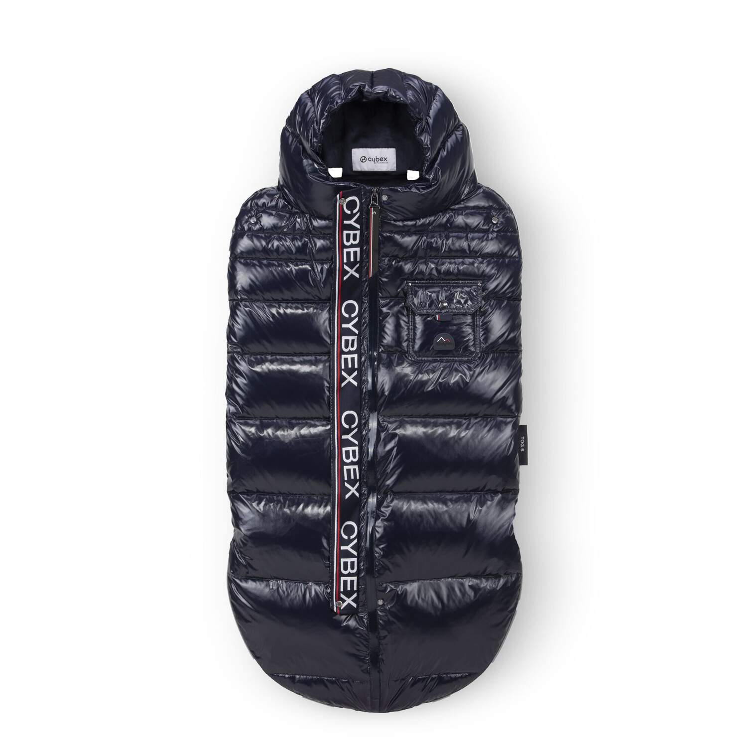 CYBEX Winter Fußsack Platinum mit Daunenfüllung dunkelblau