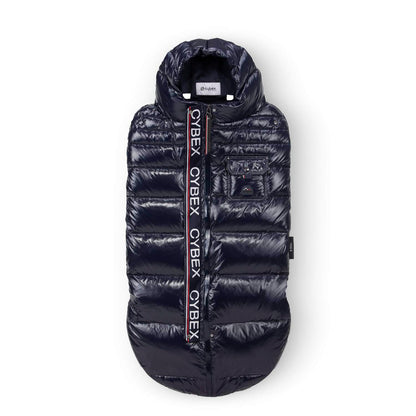 CYBEX Winter Fußsack Platinum mit Daunenfüllung dunkelblau