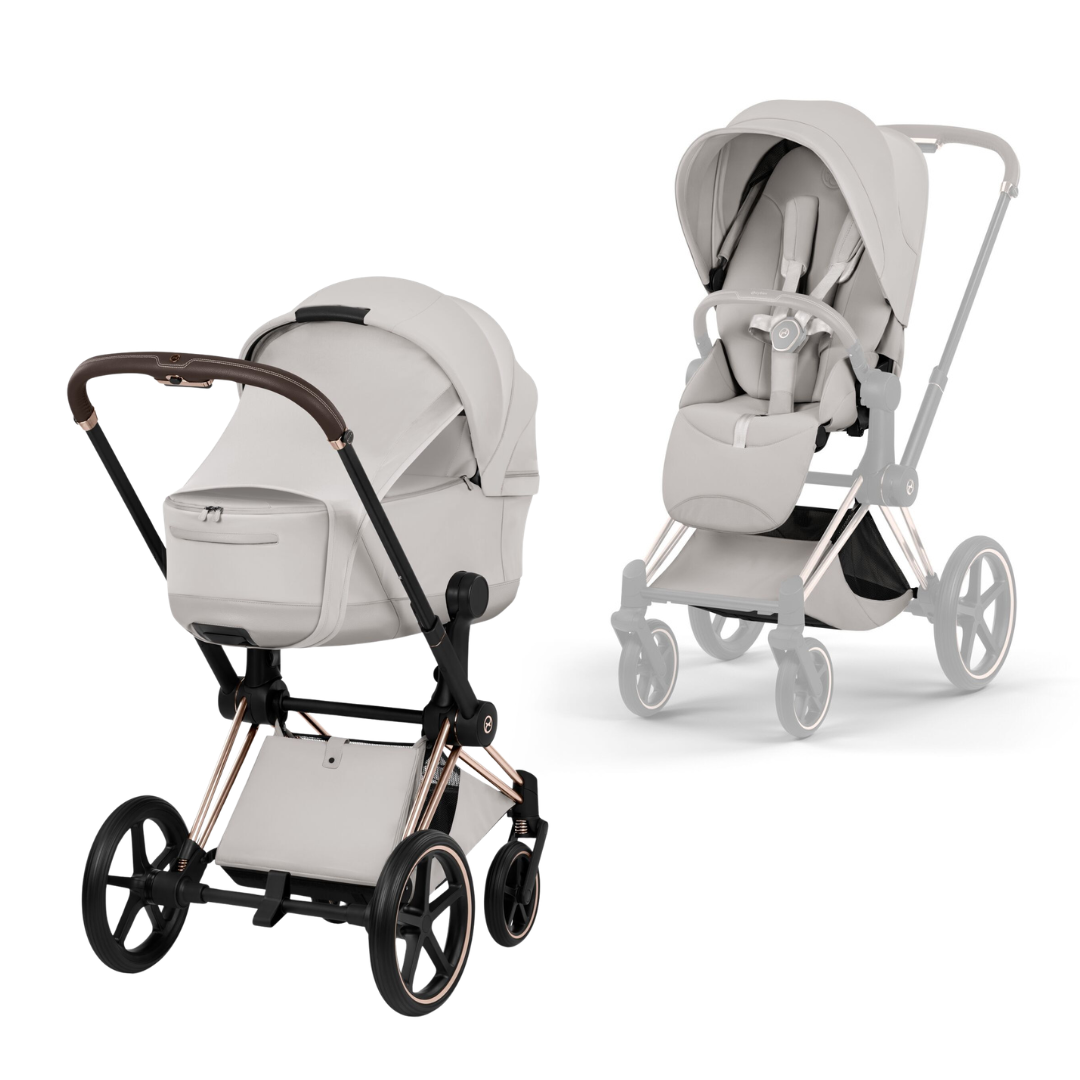 Cybex PRIAM STYLE rosegold / city grey