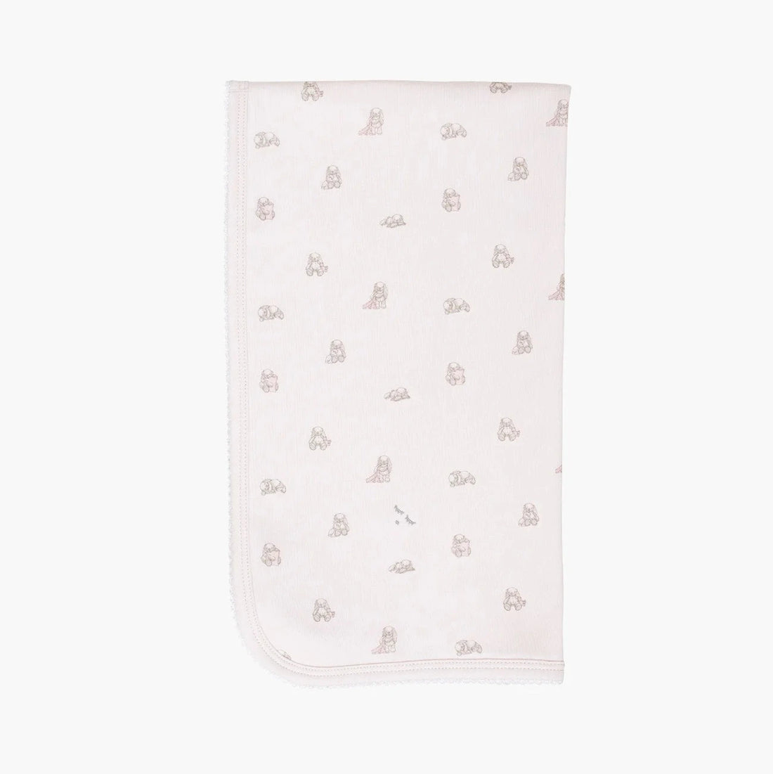 Livly Baby Pucktuch Bunny Marley rosa mit Hasen-Muster