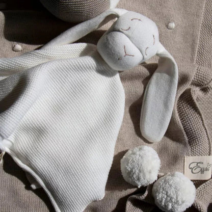 Doudou Hase aus organischer Baumwolle ecru