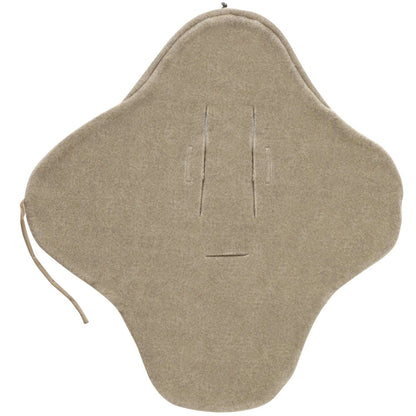 Einschlagdecke aus Schurwolle braun - für Babyschale &amp; Kinderwagen
