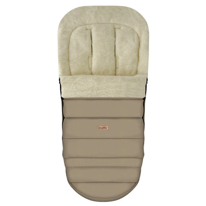 Fußsack iGrow Nordico beige von Zaffiro - Vorderseite