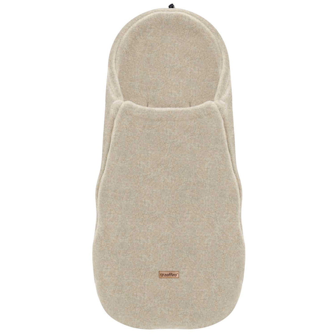 Zaffiro Mini Fußsack aus Premium Schafwolle beige