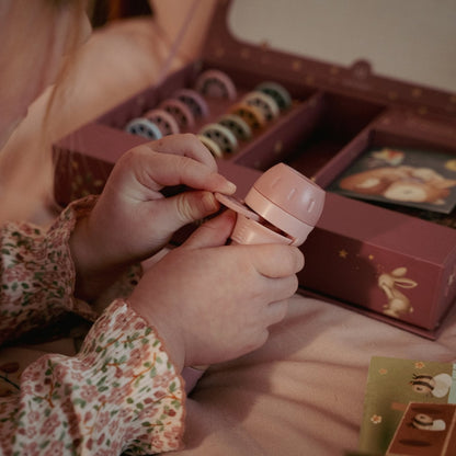 Geschichten Projektor-Taschenlampe rosa ab 4 Jahren