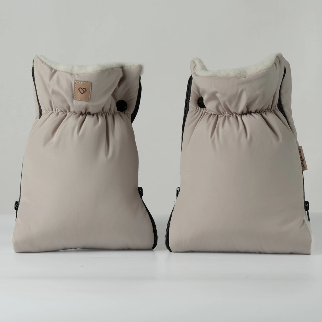 Handwärmer Aspen mit Premium-Schafwolle - beige