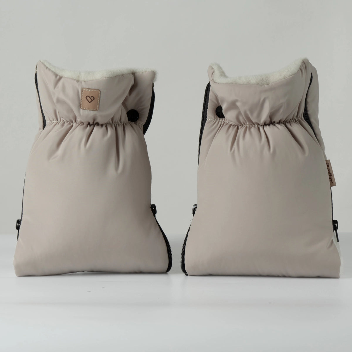 Handwärmer Aspen mit Premium-Schafwolle - beige