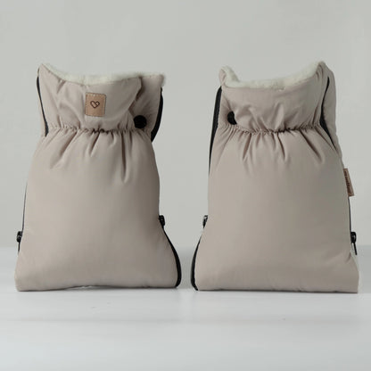 Handwärmer Aspen mit Premium-Schafwolle - beige