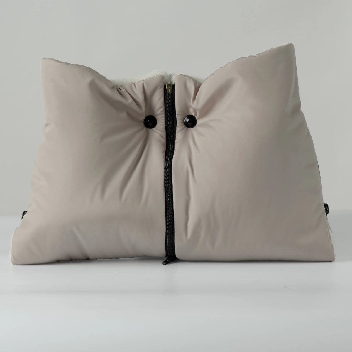 Handwärmer Aspen mit Premium-Schafwolle - beige