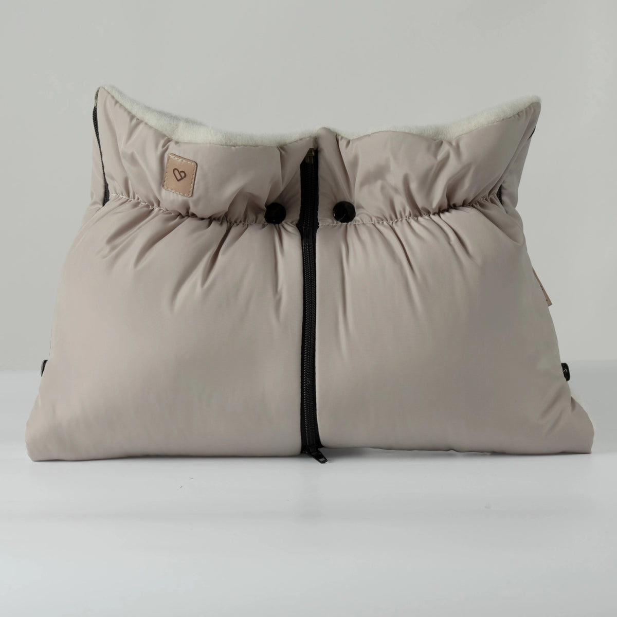 Handwärmer Aspen mit Premium-Schafwolle - beige