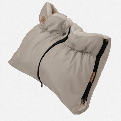 Handwärmer Aspen mit Premium-Schafwolle - beige