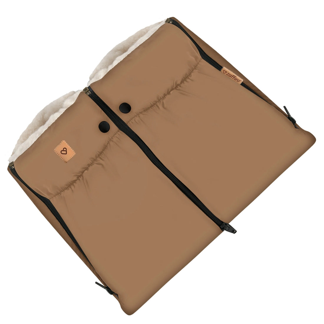 Handwärmer Aspen mit Premium-Schafwolle toffee