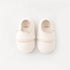 Mrs. Ertha Kinder-Hausschuhe Slogges vanilla mit Klettverschluss und Antirutschsohle