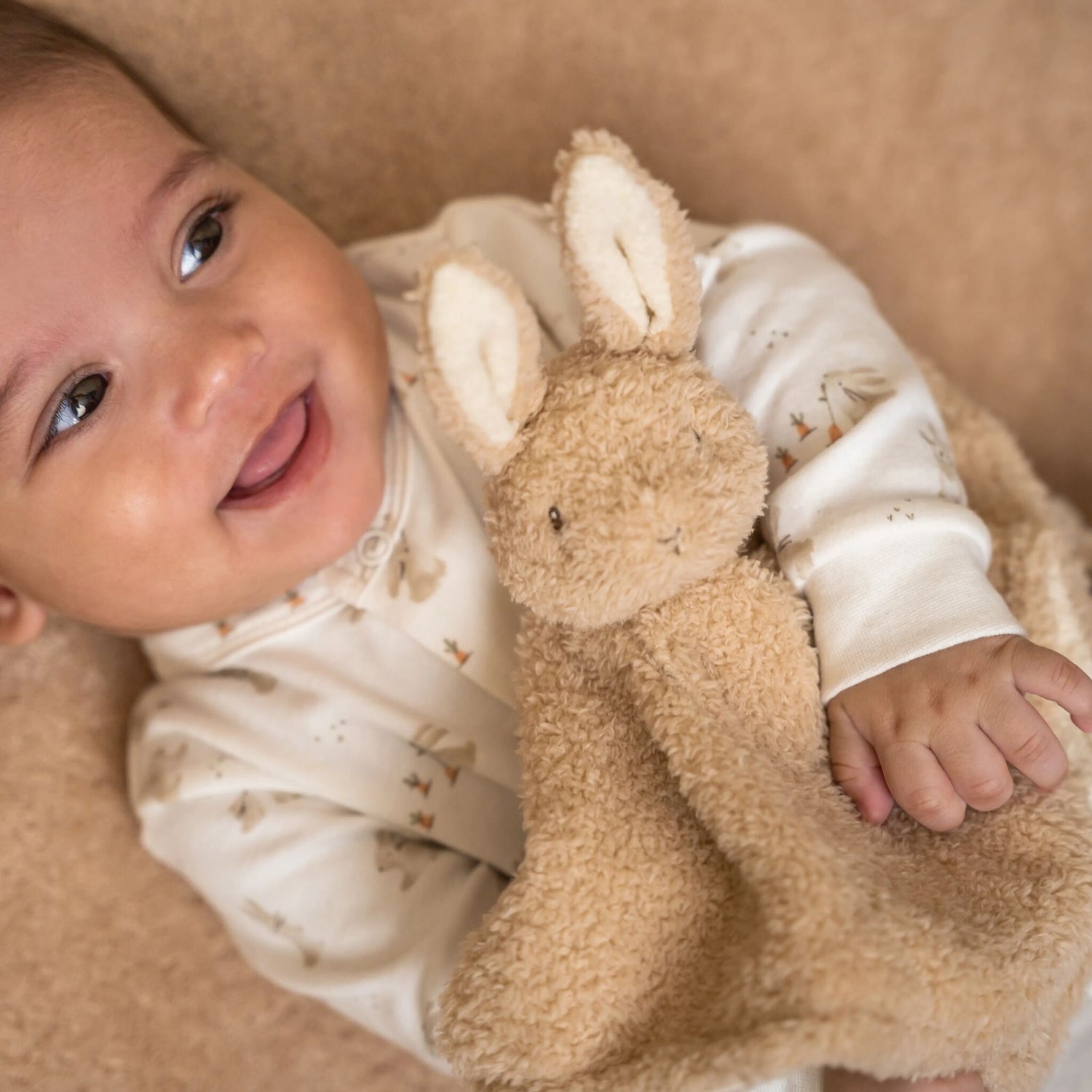 Kuscheltuch Baby Bunny